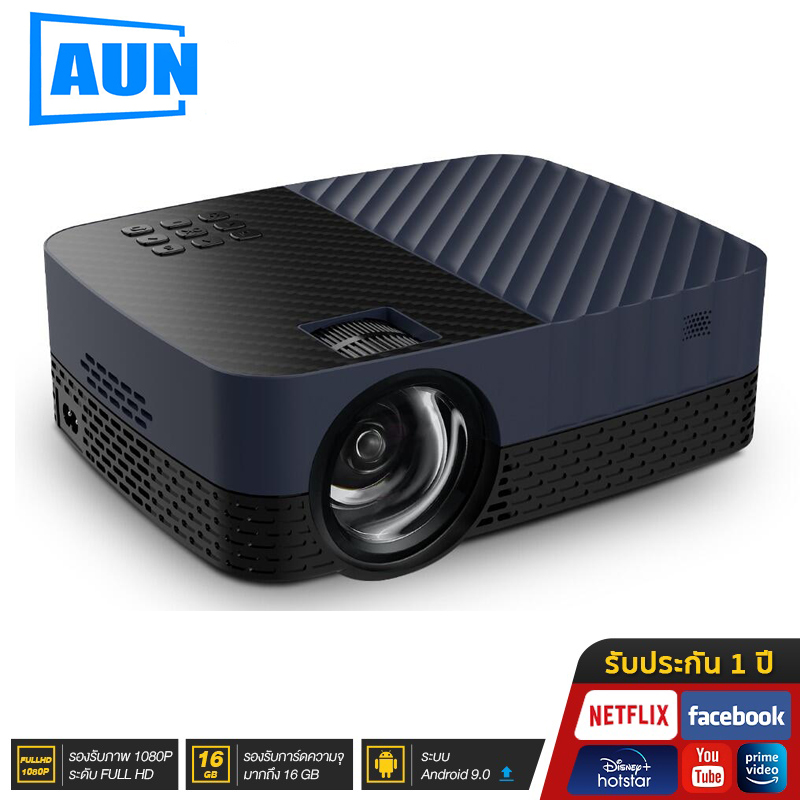 bday hot deals AUN Z5 โปรเจคเตอร์ mini โฮมโปรเจคเตอร์ โปรแจ็คเตอร์ เครื่องฉาย projector 4k wifi android เครื่องฉายหนัง โปรเจคเตอร์ bluetooth โปรเจคเตอร์มือถือ ราคา 4,999 บาท*ส่งฟรี