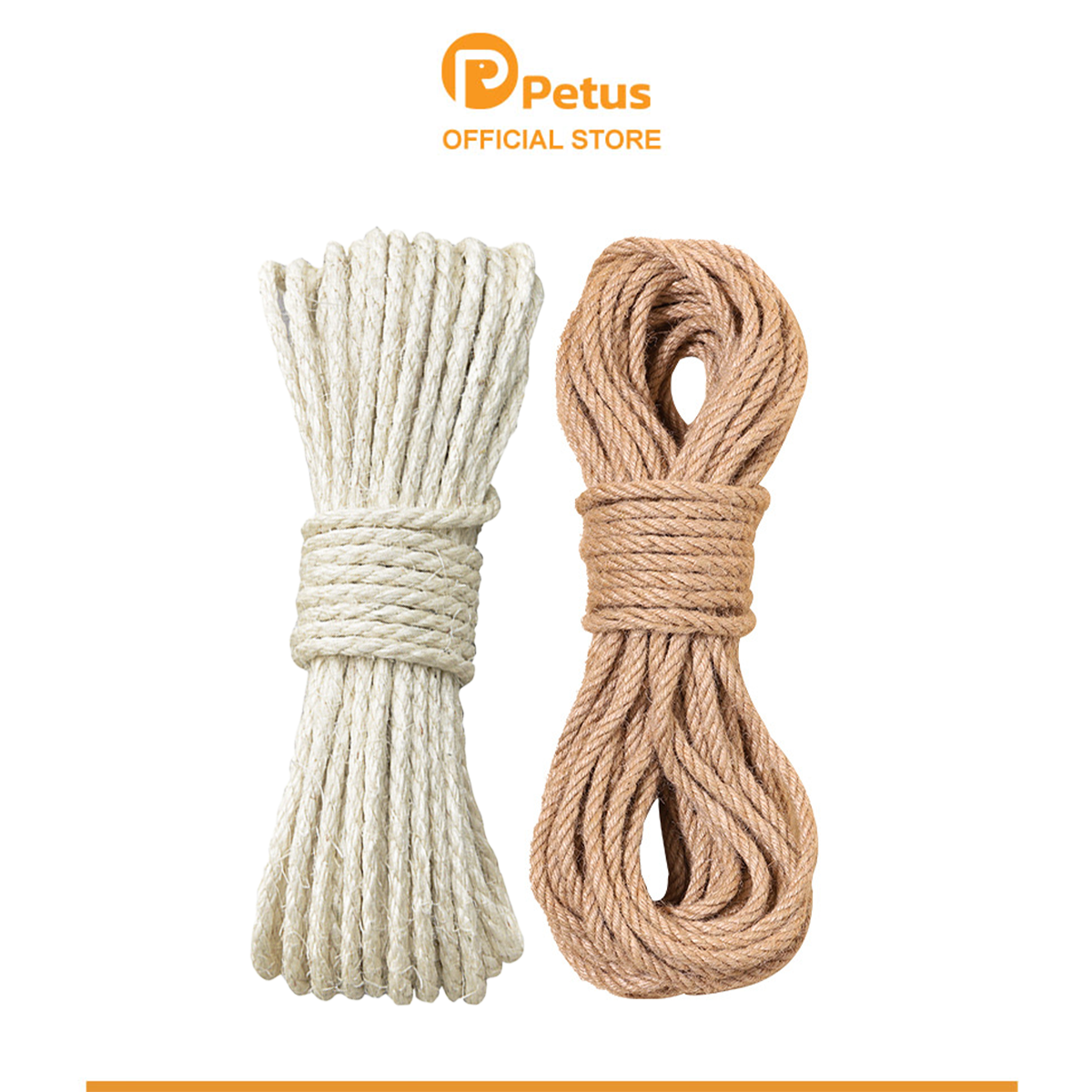 เชือก เชือกรับเล็บแมว เชือก DIY เชือกป่าน ที่ข่วนเล็บแมว เชือกพันคอนโดนแมว แน่นหนา ทนต่อแรงขีดข่วนของสัตว์เลี้ยง ราคา 37 บาท*ส่งฟรี