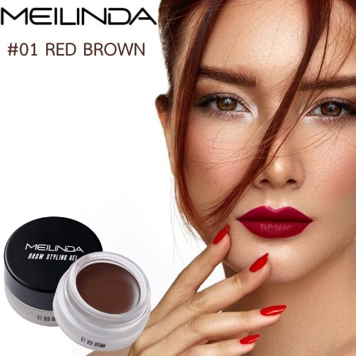 เจลเขียนคิ้ว Meilinda Brow Styling Gel MC no.3095 เจลตกแต่งคิ้ว เมลินดา ดินสอเขียนคิ้ว เนื้อเนียน...