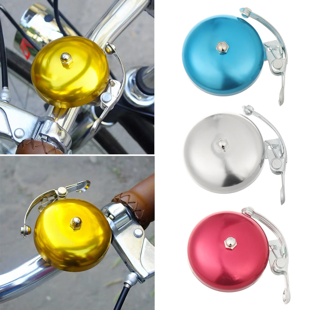 WS89PZJ4 Retro Outdoor Sport Mountain Bike Cycling Accessory Horn Bicycle Bell Warning Sound Loudly