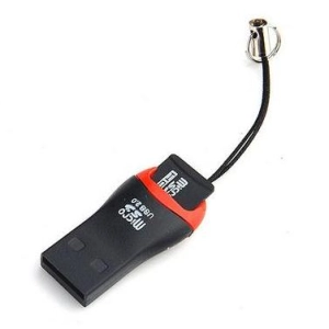 ภาพหน้าปกสินค้าCard Reader 80 Mbps ความเร็วสูง USB 2.0/SD/TF แฟลชเมมโมรี่ (สีดำ) ซึ่งคุณอาจชอบสินค้านี้