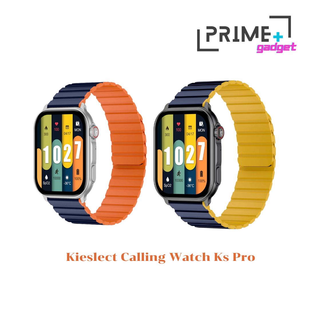 Kieslect calling watch KS pro black silver AMOLED 2 inch sports mode battery Max 10 days waterproof IP68 support 1 year warranty ราคา 3,390 บาท*ส่งฟรี