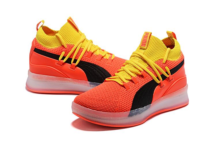 puma clyde court disrupt orange