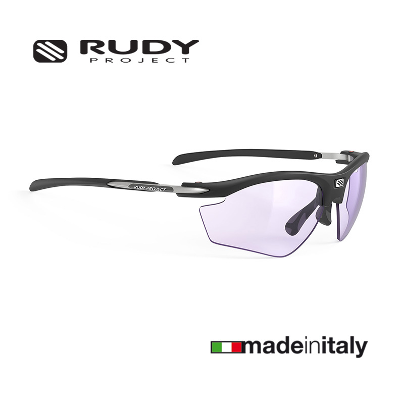 แว่นตีกอล์ฟ แว่นเทนนิส Rudy Project Rydon New Golf-Tennis Matte Black / ImpactX Photochromic 2 Laser Purple ราคา 8,500 บาท*ส่งฟรี