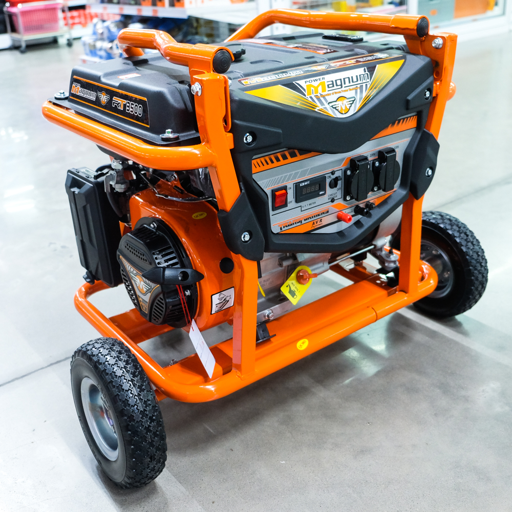 เครื่องปั่นไฟเบนซิน MAGNUM RT3500 3000W รหัส HW-000742 (ออกใบกำกับภาษีได้ / เก็บเงินปลายทาง ) ราคา 9,590 บาท*ส่งฟรี