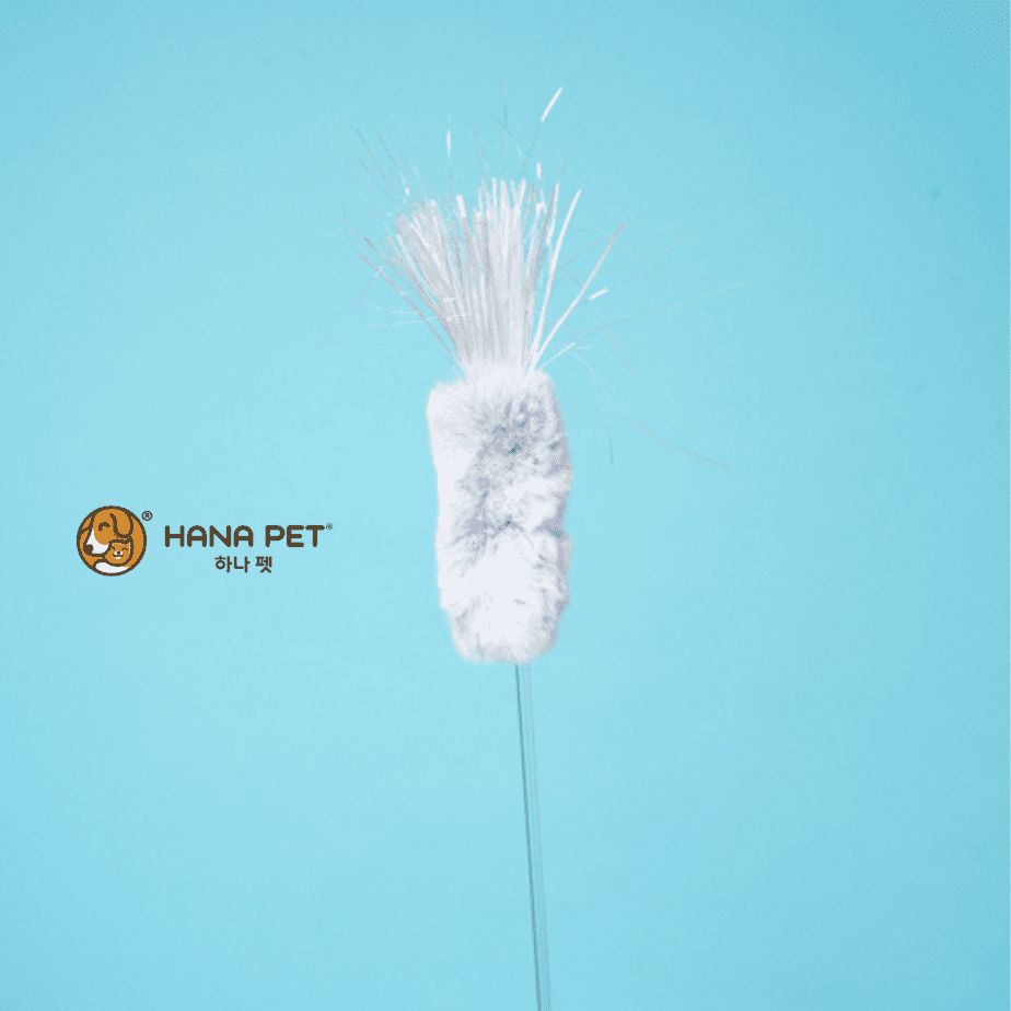 Hana Pet ไม้ตกแมวรุ่น Aurora Oden (สีม่วง) ของเล่นน้องแมว นุ่มนิ่ม เล่นสนุก ทำจากขนมิงค์ ไม้ล่อแมว เบ็ดตกแมว ของเล่นแมว ราคา 399 บาท*ส่งฟรี