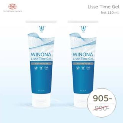 Winona Lisse Time Gel 110 ml x2 เจลสำหรับน้องสาว ให้ความชุ่มชื้น ราคา 905 บาท*ส่งฟรี