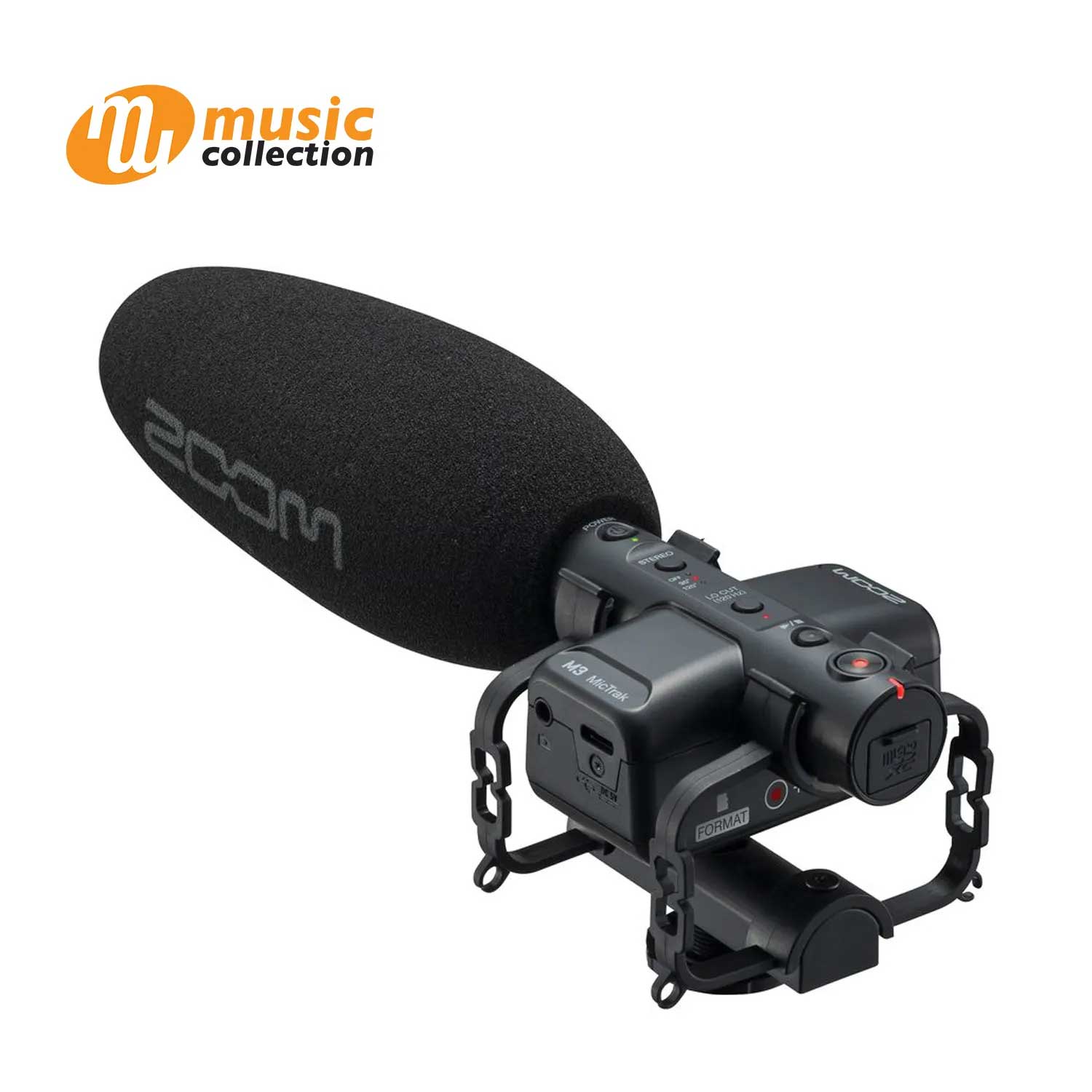 ไมโครโฟนบันทึกเสียง ZOOM M3 MICTRAK 2 CHANNEL 32 BIT SHOTGUN MIC RECORDER ราคา 7,980 บาท*ส่งฟรี