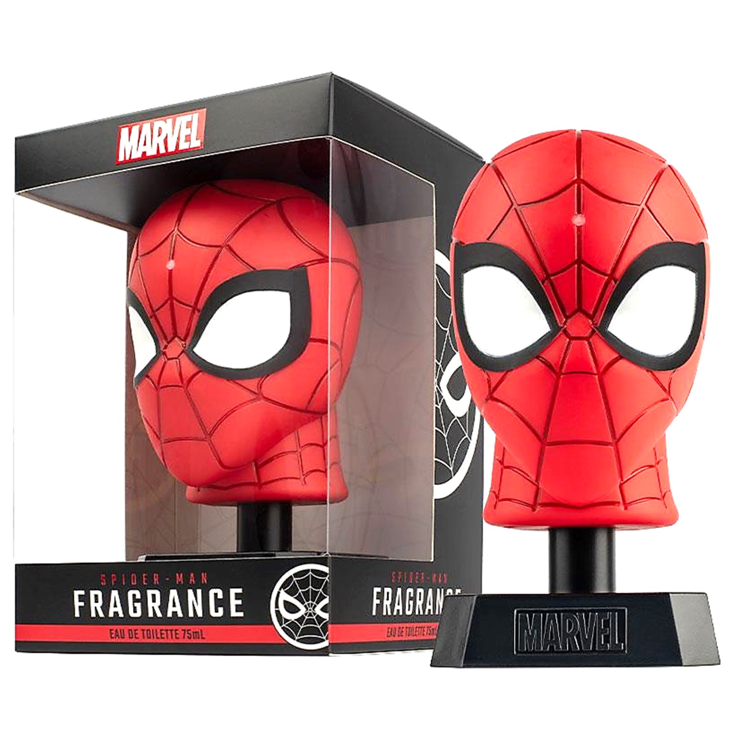 น้ำหอม น้ำหอมผู้หญิงผู้ชายกลิ่นติดทนนาน Marvel Spiderman Bust Fragrance Eau De Toilette 75ml ลิขสิทธิ์แท้จากมาร์เวลสินค้านำเข้าจากออสเตรเลียพร้อมส่ง ราคา 2,250 บาท*ส่งฟรี