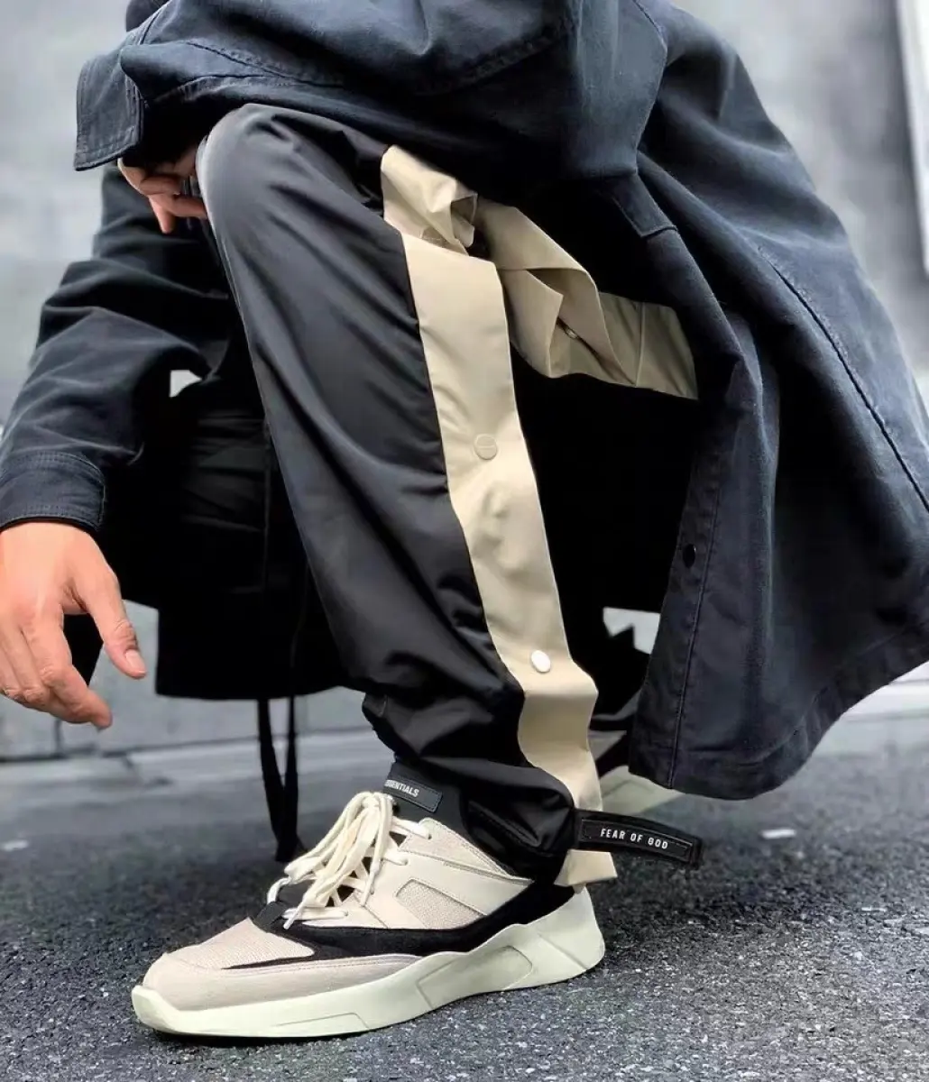 fear of god button pants