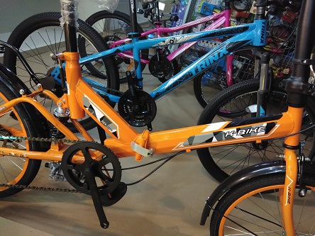ดูภาพ จักรยานพับ K-BIKE จักรยานพับได้ FOLDING BIKE 20 นิ้ว 6 Speed รุ่น 20K62 All New เพิ่มเติม จักรยานพับ K-BIKE จักรยานพับได้ FOLDING BIKE 20 นิ้ว 6 Speed รุ่น 20K62 All New