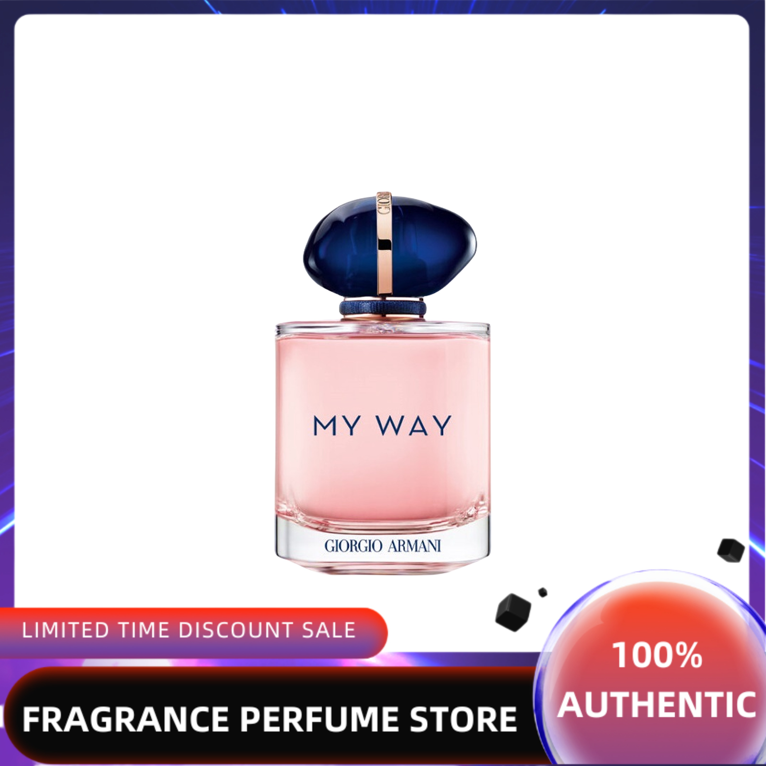 Giorgio Armani My Way 100% Authentic Eau De Parfum - 90ml Discount Event ราคา 3,040 บาท*ส่งฟรี