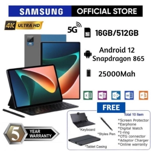 ภาพหน้าปกสินค้า2023 5G แท็บเล็ต Samsung Galaxy P20 12 นิ้วแท็บเล็ต 16GB + 512GB แท็บเล็ตการเรียนรู้สำหรับห้องเรียนออนไลน์ HD แท็บเล็ต Android ที่เกี่ยวข้อง