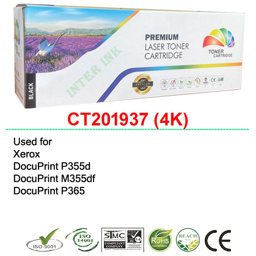 หมึกเลเซอร์ Xerox CT201937 (4K) สีดำ Color Box ราคา 210 บาท*ส่งฟรี
