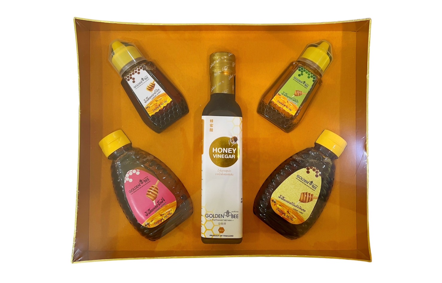 Golden Bee Honey Gift Sets, Golden Bee Brand, Directly from the Beekeeping Farm in Chiang Mai. ราคา 1,188 บาท*ส่งฟรี