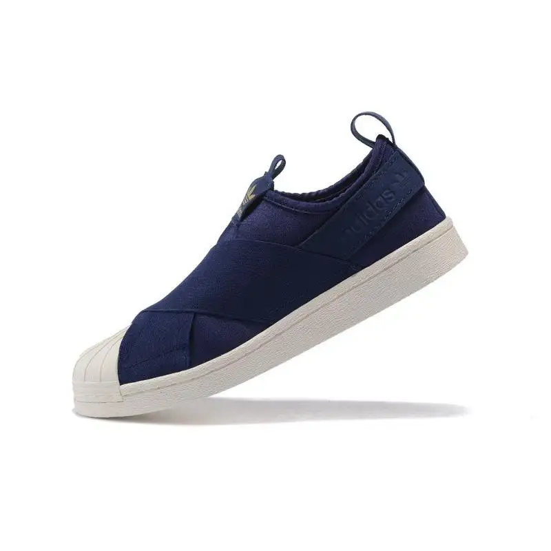 superstar slip on men Blue