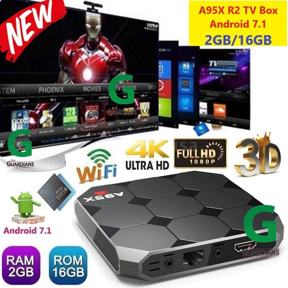 สินเชื่อบุคคลซิตี้  นครพนม กล่องทีวีดิจิตอลแอนดรอยด์รุ่น A95X R2 Smart TV Box Android 7.1 Quad Core Amlogic S905W2GB/16GB4K HD WiFi Media Player
