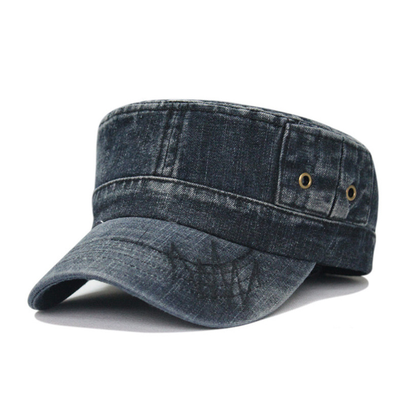 หมวกแก๊ป ผ้ายีนส์ หมวกแก๊ปแฟชั่น ราคาถูก หมวกเกาหลี (AA12 )
