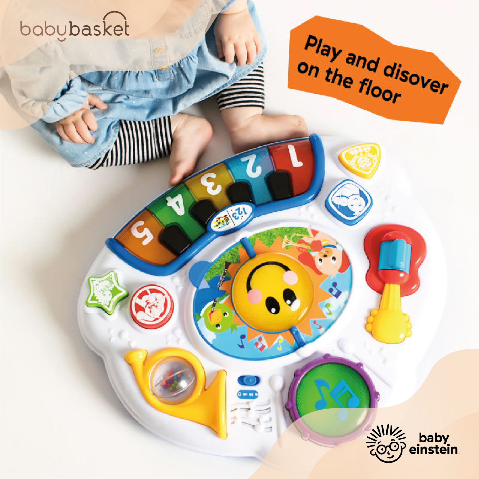 Baby Einstein Discovering Music Activity Table ราคา 2,475 บาท*ส่งฟรี