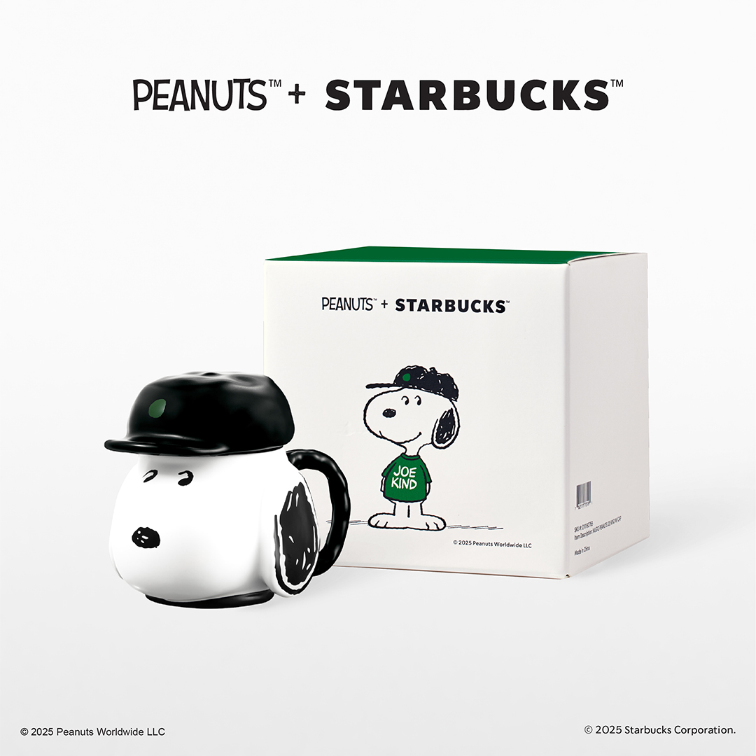 スタバ×PEANUTS Joe Kind Snoopy Friendship Cross Body Bag Starbucks Peanuts Joe Kind Snoopy Friendship Cross Body Bag