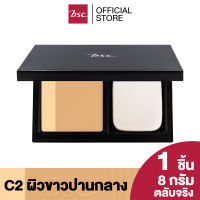 BSC AUTHENTIQ BIO PERFECT SKIN FOUNDATION POWDER SPF 50 PA++++ #บีเอสซี ออเธนทิค ไบโอเพอร์เฟ็คท์ สกินฟาวเดชั่น พาวเดอร์ เอสพีเอฟ 50 พีเอ++++ แป้งผสมรองพื้น พร้อมสารกันแดดเอสพีเอฟ 50 พีเอ ++++ เนื้อสัมผัสนุ่มลื่นบางเบา ให้ความปกปิดปานกลาง มอบฟินิชแบบแมตต์