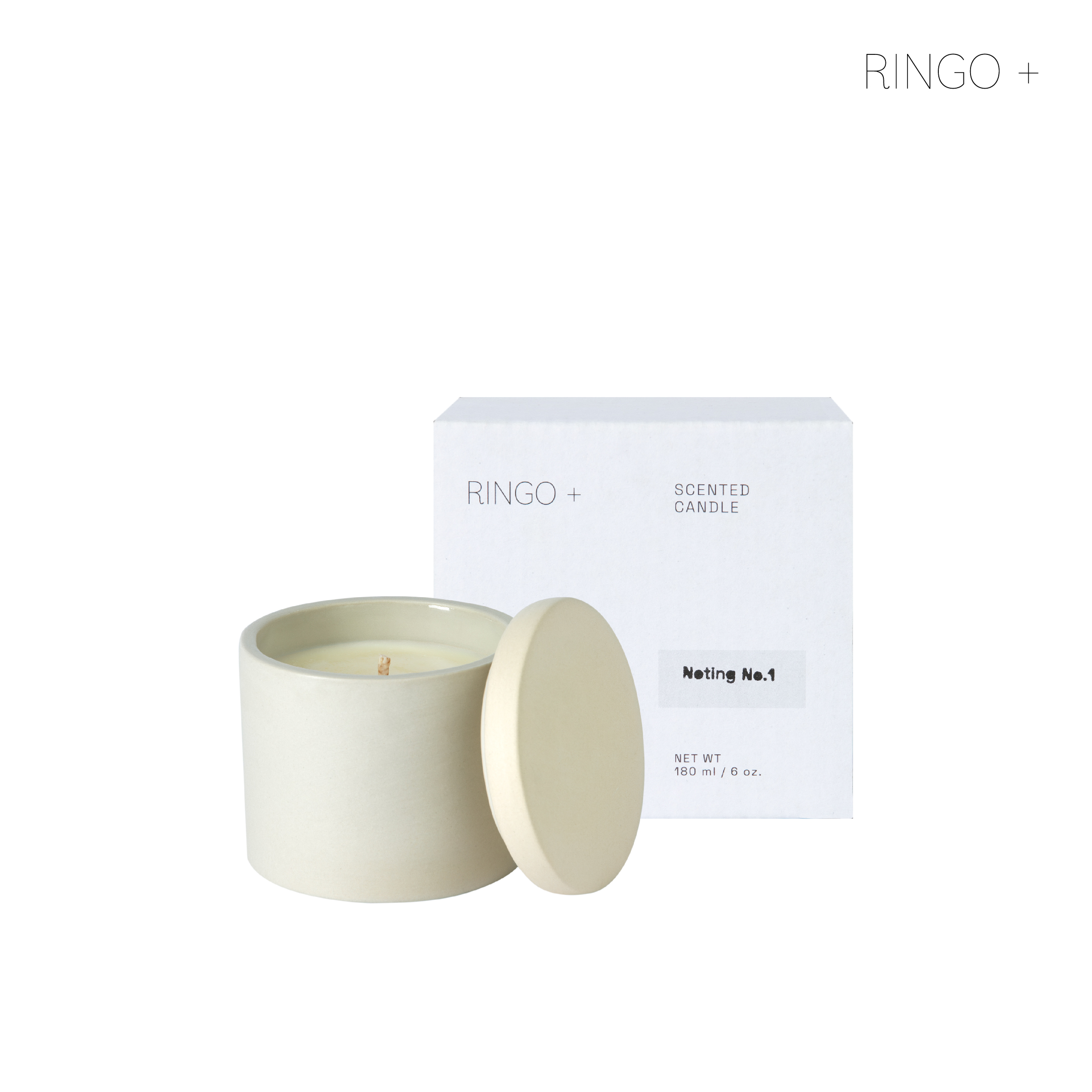 EVERYDAY & FRIENDS | Ringo Scented Candle 180 g (Ringo) | เทียนหอม บ้านหอม ห้องนั่งเล่น ปรับอากาศ ผ่อนคลาย ของขวัญ ราคา 1,250 บาท*ส่งฟรี