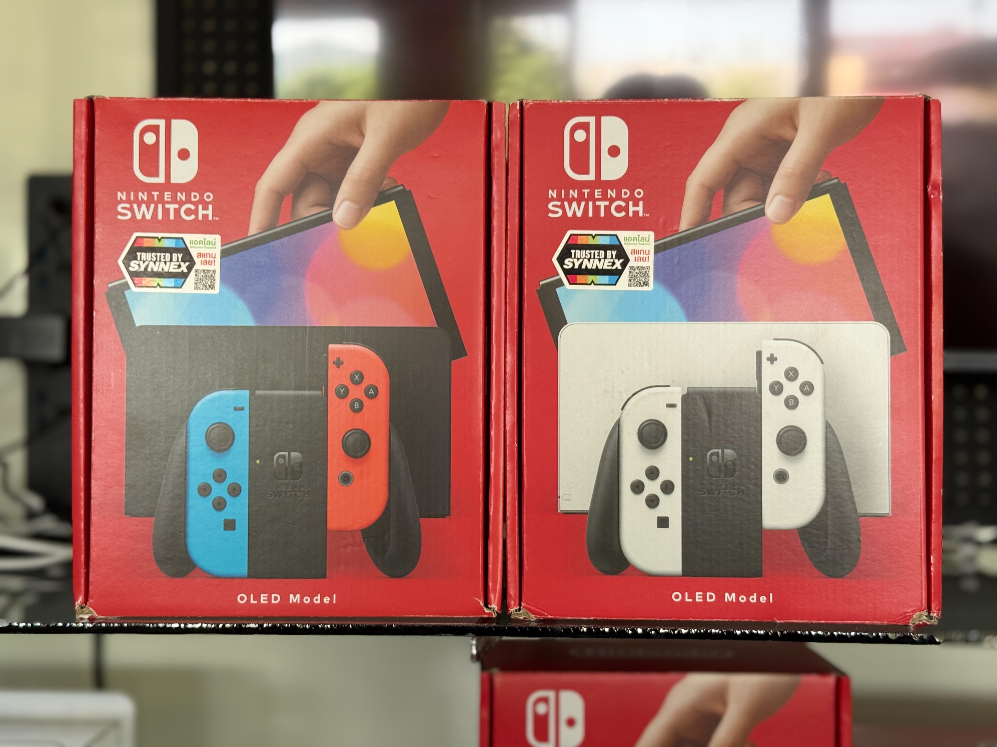 อุปกรณ์เกมมิ่งและเกม Nintendo คอนโซล Switch Oled มือสอง ราคา 7,590 บาท*ส่งฟรี