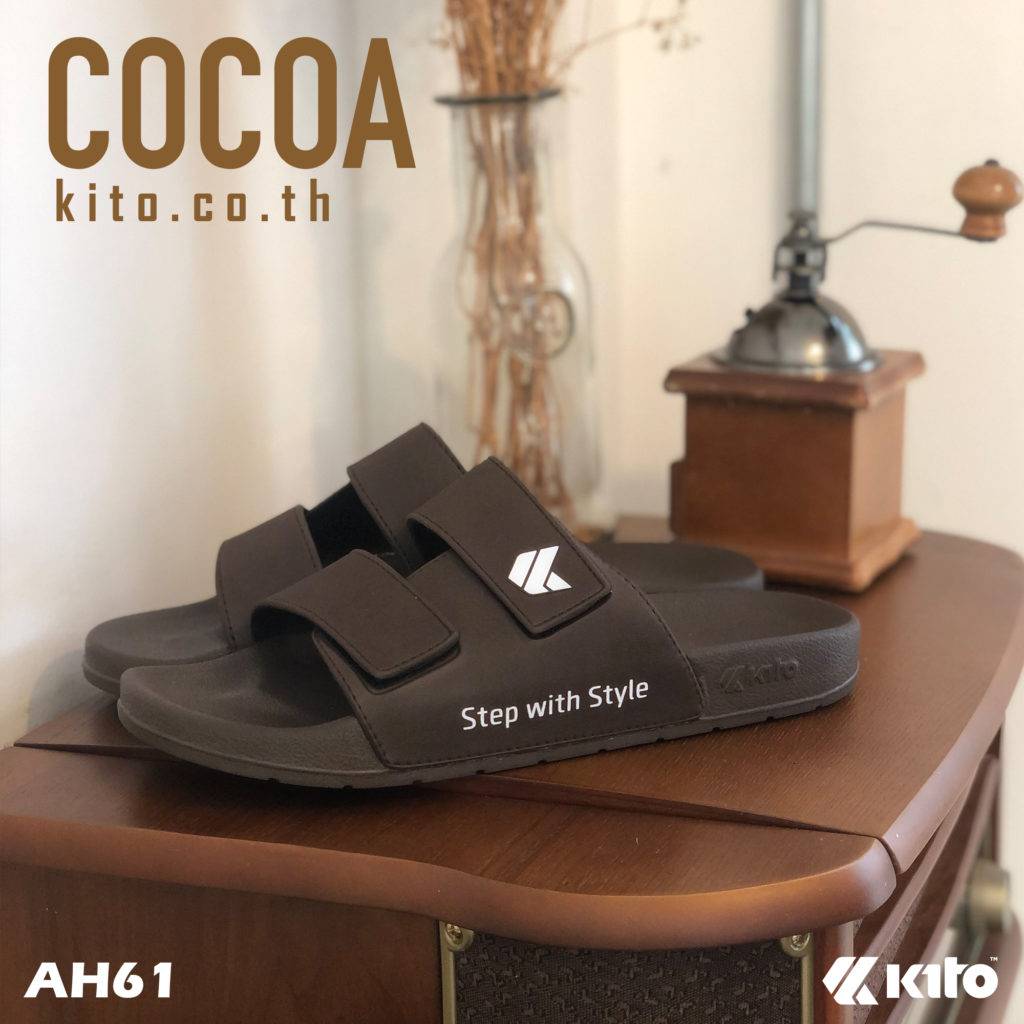 ?รองเท้ายอดนิยม?พร้อมส่ง?ราคาถูก KITO AH61 แท้?% รองเท้าUnisex รองเท้าEVA น้ำหนักเบา รองเท้าแตะ รองเท้าผู้หญิง รองเท้าผู้ชาย