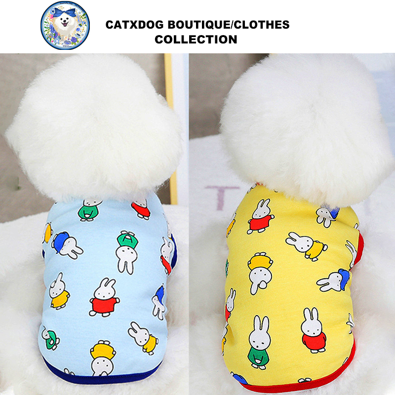 New pet clothes cute bow tie spring and summer fashion dog clothes Songkran cat clothes cute cat pet clothes ราคา  50 บาท*ส่งฟรี