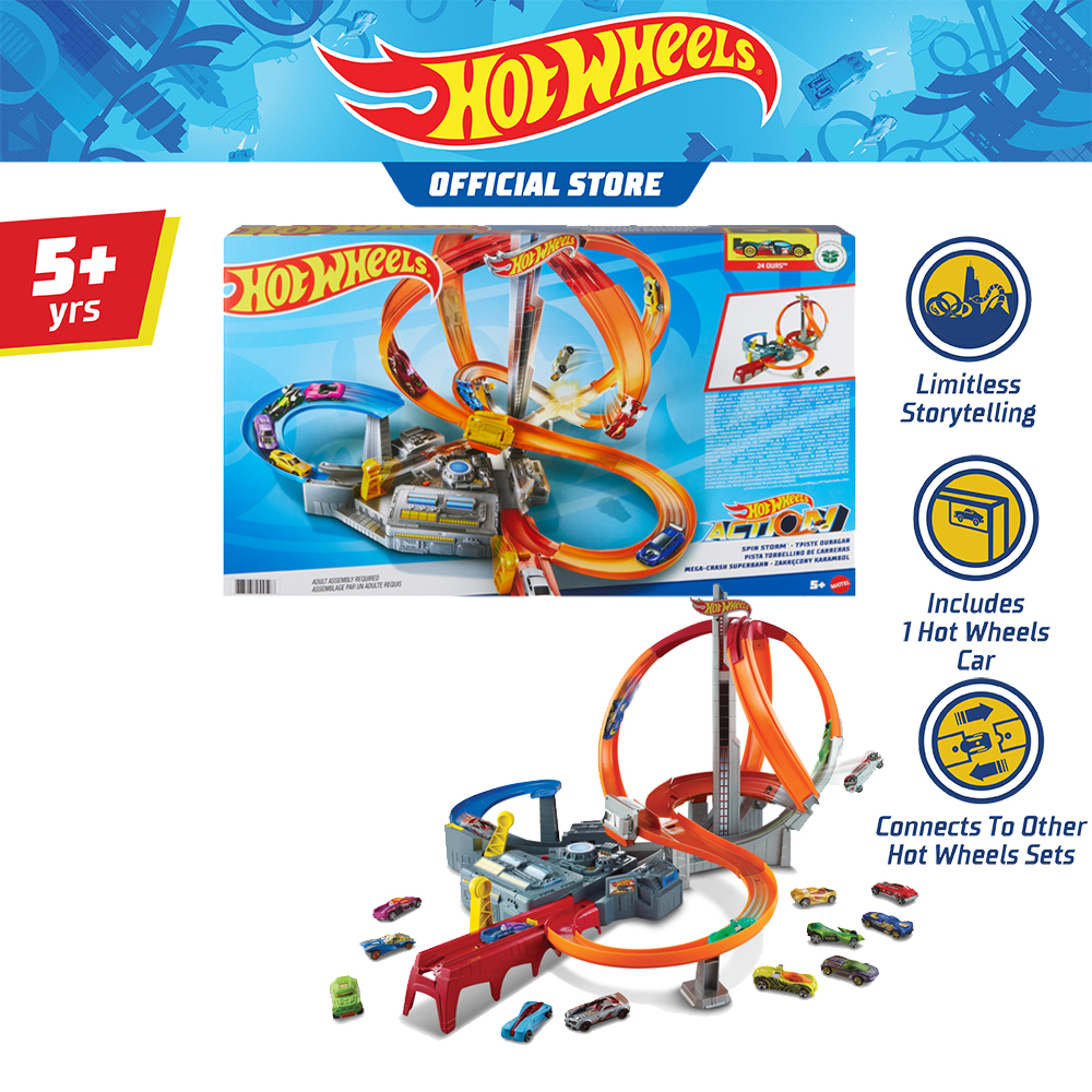 Hot Wheels Spin Storm Track Set Hot Wheels Spin Storm Track Set Cdl45 Ch ราคา 3,825 บาท*ส่งฟรี