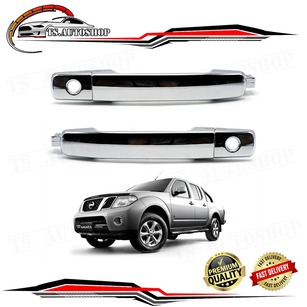 Dress htc2 door front left + right concave key hole htc2 hole hand open outer door color plated cool cattle oleva Aimee ี่ cedar Front LH + RH Nissan Frontier Navara D40 size galaxy4 X pj-21 X 6 number htc2 pieces 2006 - 2014 ราคา 1,590 บาท*ส่งฟรี