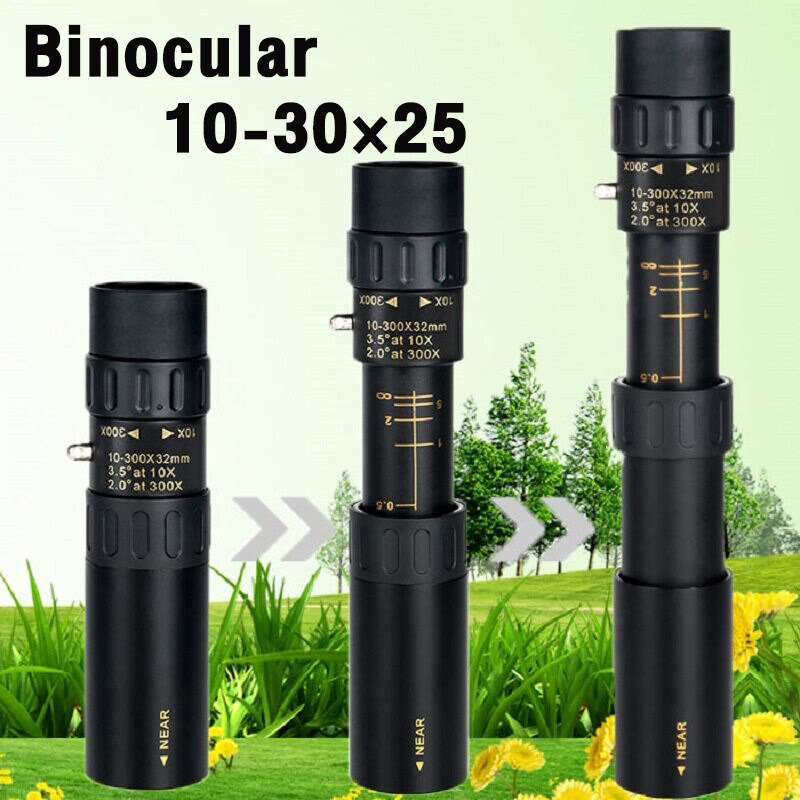 กล้องส่องทางไกล ตาเดียว Nikula ยืดหด 10-30x25 Binocular กล้องส่องสัตว์ ส่องนก เดินป่า กล้องส่องระยะไกล ราคา 325 บาท*ส่งฟรี