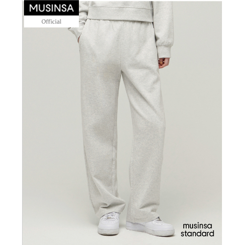 MUSINSA  MUSINSA STANDARD Women's Semi Boot Cut Sweatpants