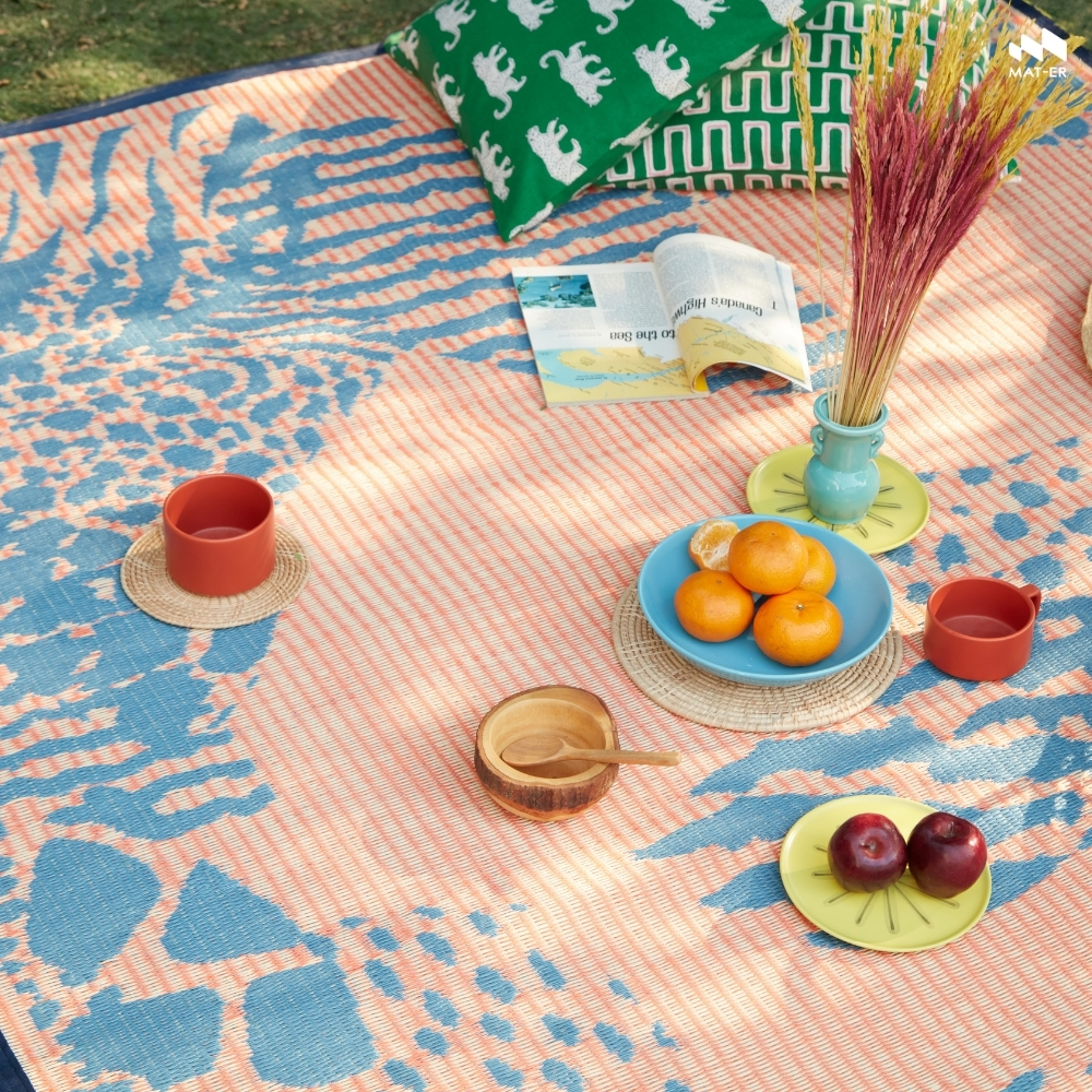 Mat-Er, a Carpet Alternative, Safari – Contemporary Design, Environmentally Friendly, Does Not Use Real Animal Leather. Can Be Used on Both Sides, Dustproof. ราคา 2,950 บาท*ส่งฟรี
