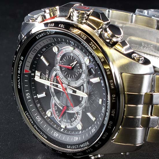 มุมมองเพิ่มเติมของสินค้า CASIO Stainless Steel EDIFICE EQW-M710DB-1A นาฬิกา คาซิโอ้ รุ่นยอมนิยม ราคาพิเศษ แนวแฟชั่น