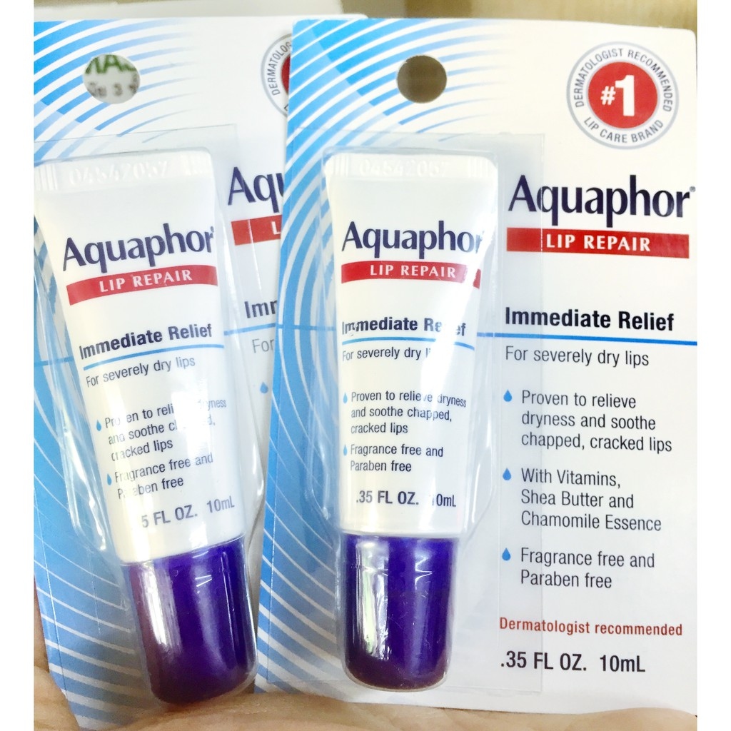 ☃♨ xของแท้ พร้อมส่งx Aquaphor Lip Repair 10 ml และแบบ Sunscreen SPF30