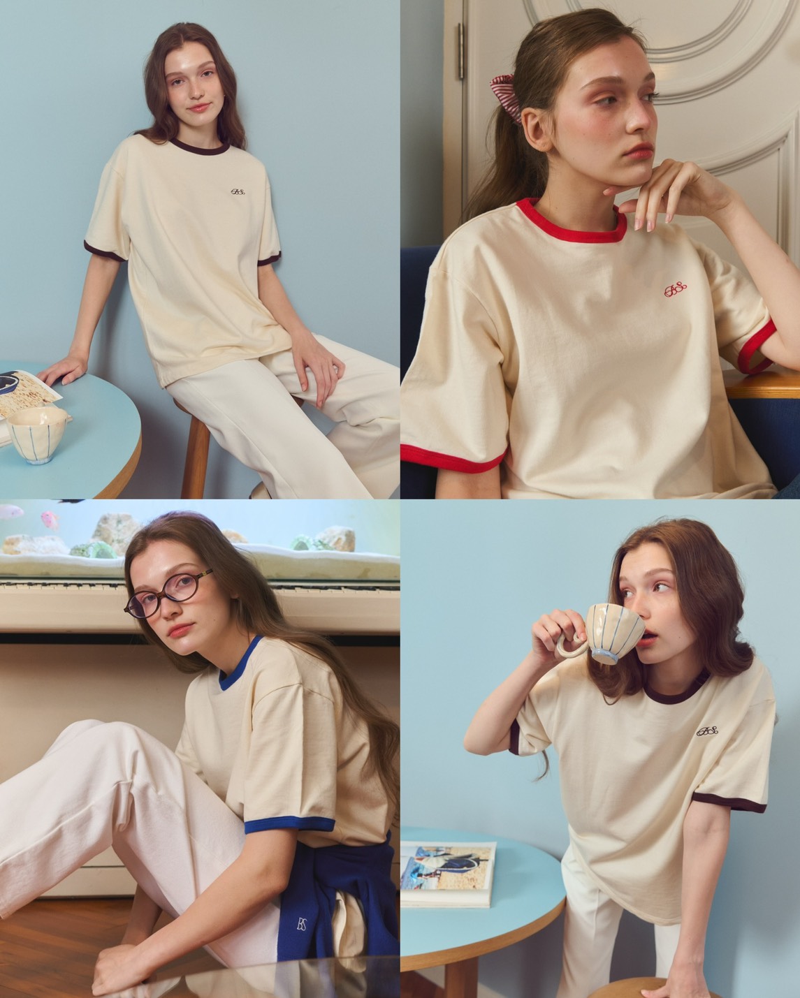 Before Sunset - ROLL OVERSIZED TEE เสื้อยืดทรงโอเวอร์ไซส์ เล่นสีกุ๊น ราคา 881 บาท*ส่งฟรี