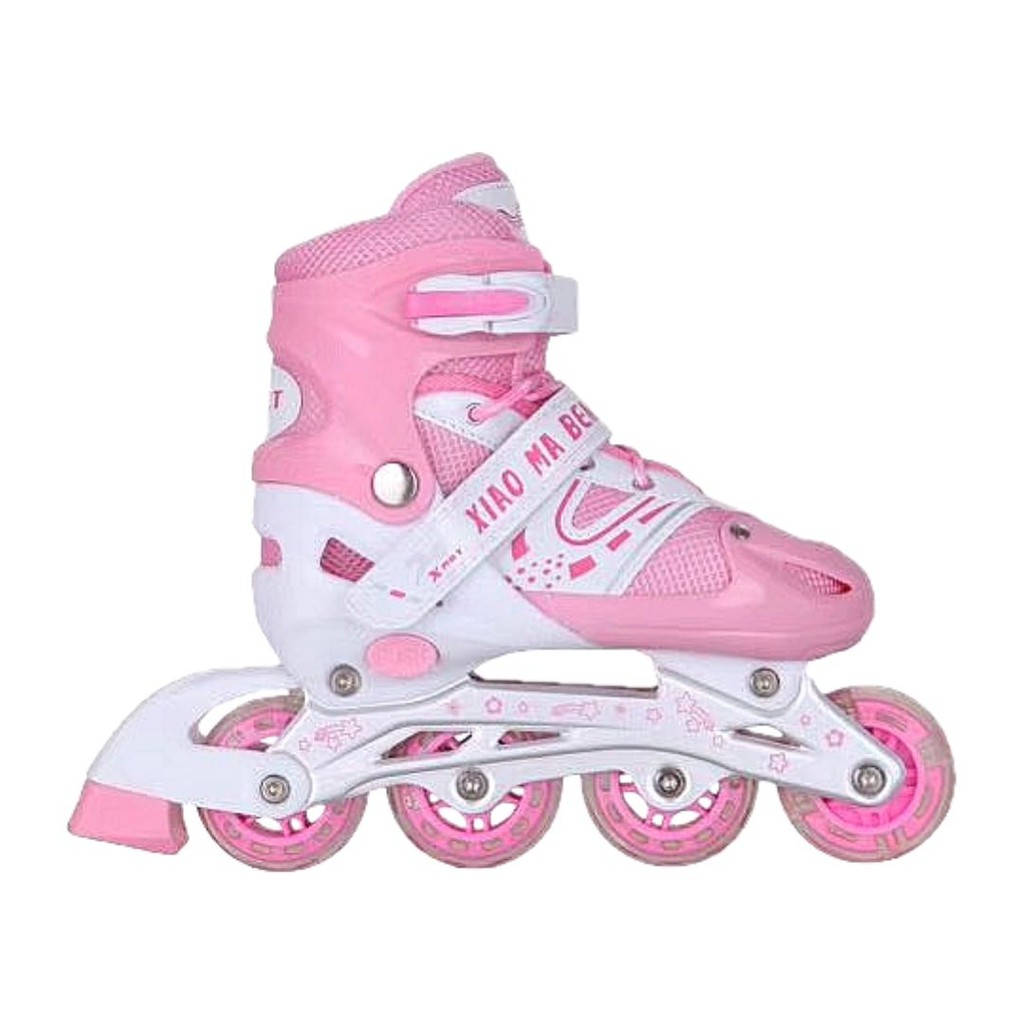 โปรโมชั่น รองเท้าสเก็ตมีไฟทุกล้อ?แถมฟรี!กระเป๋า รองเท้าสเก็ตเด็ก,ผู้ใหญ่ โรลเลอร์เบลด รองเท้าสเก็ทมีไฟ Roller Blade Roller Skates ราคาถูก สเก็ตบอร์ด สเก็ต