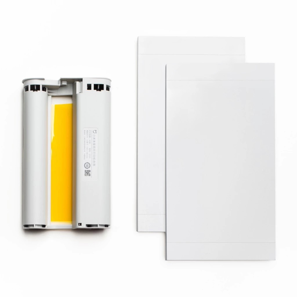 Xiaomi Wireless Photo Printer Paper and Cartridge Refills - Ink Cartridges and Paper (3/6 Inch) ราคา 640 บาท*ส่งฟรี