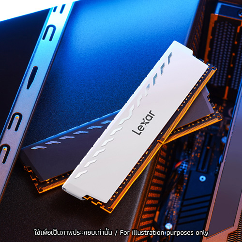 32GB (16GBx2) DDR4 3200MHz RAM (หน่วยความจำ) LEXAR THOR DDR4