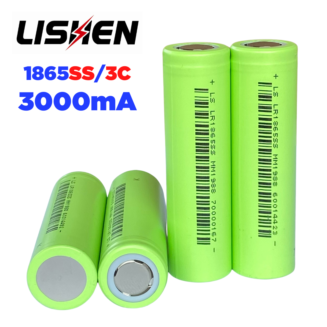 Lishen 18650 2500mAh 30A Battery (LR1865LD)