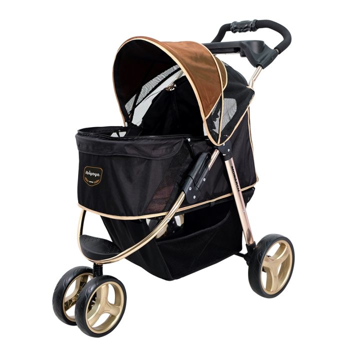 Ibiyaya รถเข็นสุนัข แบบ4ล้อ FS1616 Monarch Premium Pet Jogger รับน้ำหนักได้ 28 Kg. ราคา 14,065 บาท*ส่งฟรี