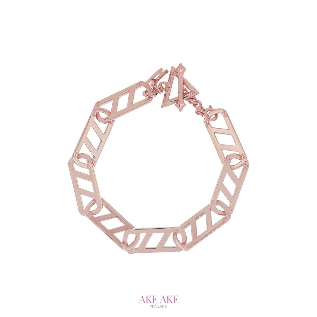 Echo Loop of Love - Pure Pink Rose Gold Sterling สร้อยข้อมือเงินแท้ 925 ชุบทองชมพูบริสุทธิ์ ราคา 15,999 บาท*ส่งฟรี