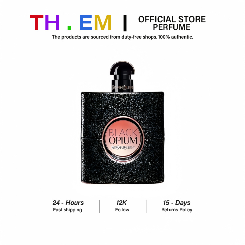 Same Style as Department Stores Ysl Black Opium 90ml Eau De Parfum ราคา 3,400 บาท*ส่งฟรี