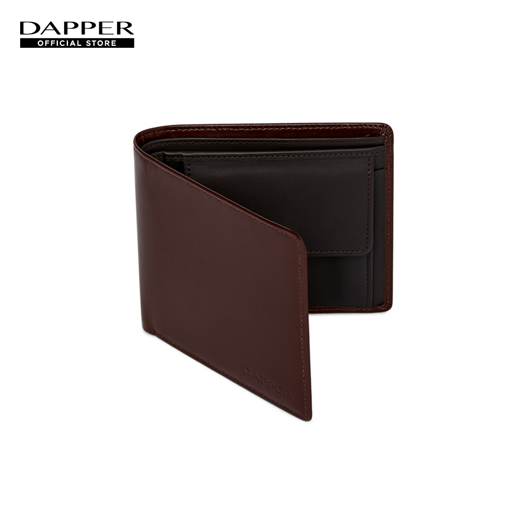 DAPPER Bifold Leather Wallet with Coin Pocket ราคา 1,590 บาท*ส่งฟรี