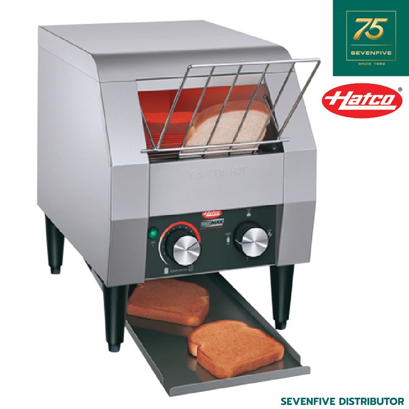 HATCO เครื่องปิ้งขนมปังแบบสายพาน เครื่องปิ้งขนมปังโรงแรม HAT1-TM ราคา 48,571 บาท*ส่งฟรี
