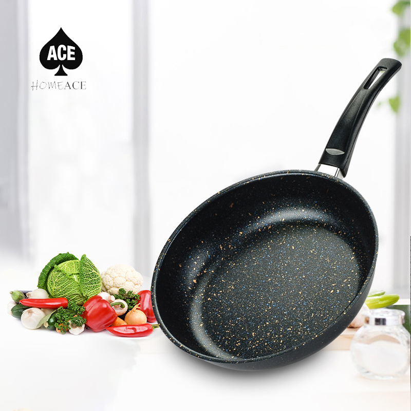 Home Ace.หม้อเคลือบหินแพทย์ หม้อเคลือบหนา ใช้ได้กับเตาทุกประเภท กระทะแบน หม้อก้นลึก กระทะทอดสารกันติด ราคา 145 บาท*ส่งฟรี