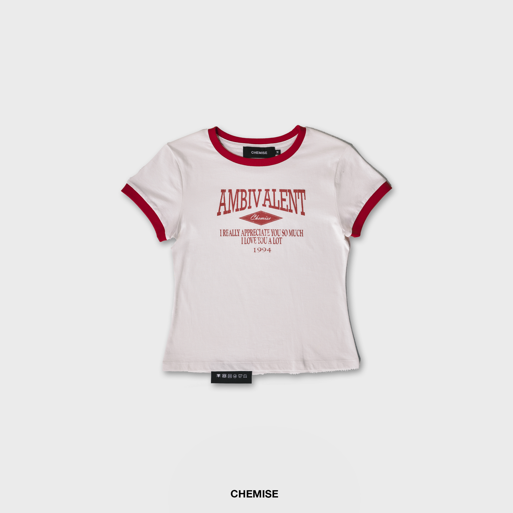 Chemise I Love You a Lot White T-Shirt ราคา 1,197 บาท*ส่งฟรี