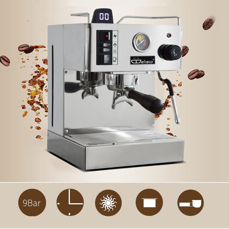 Coffee machine 1 group head Delisio 1050W. ราคา 17,900 บาท*ส่งฟรี
