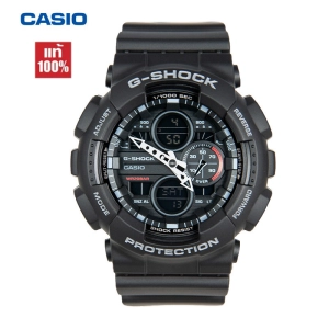 สินค้า Casio G-shock watch for men ของแท้100% นาฬิกา รุ่นGA-140-1A1 นาฬิกาผู้ชาย นาฬิกาผู้หญิง จัดส่งพร้อมกล่องคู่มือใบประกันศูนย์CMG 1ปี💯% กันน้ำ 100%